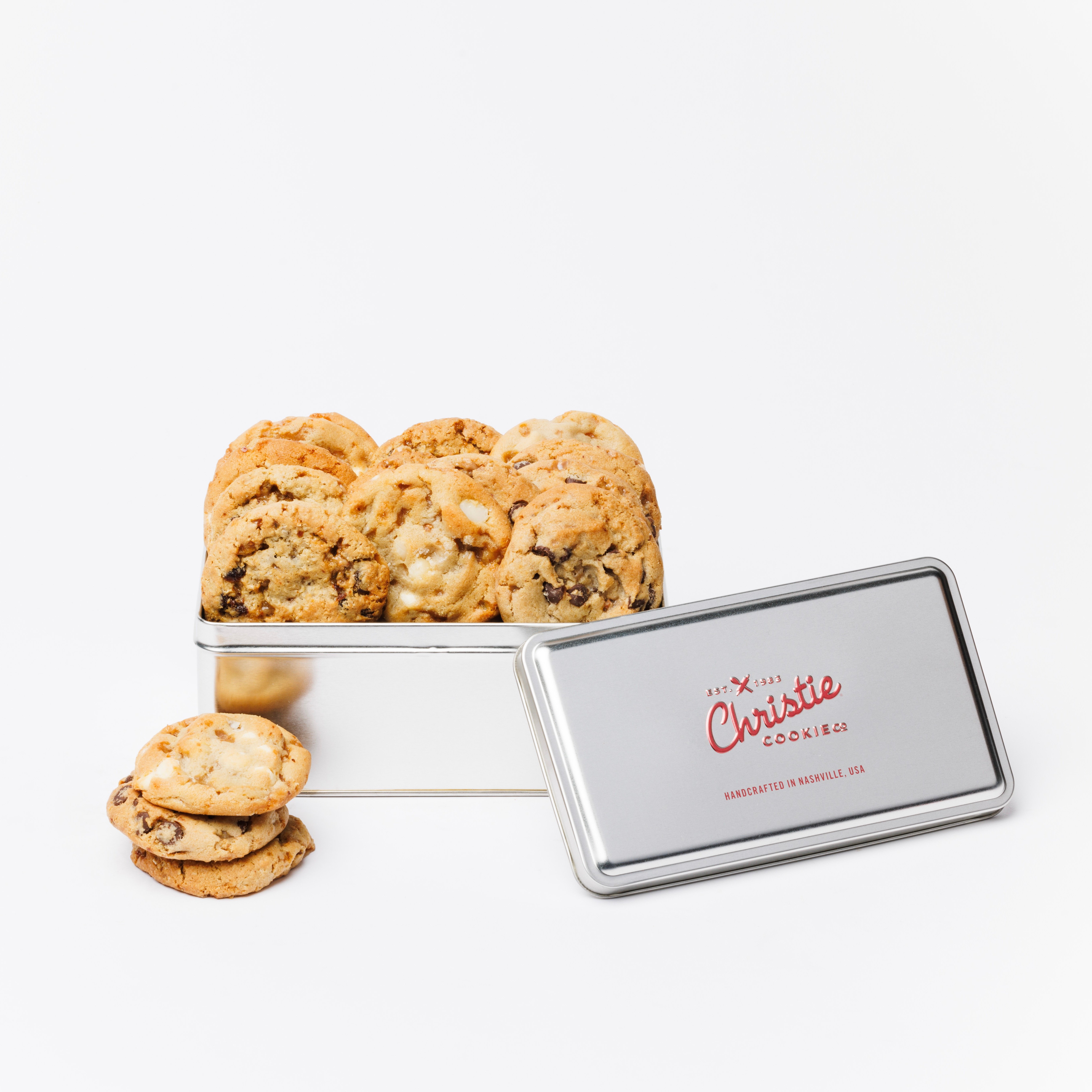Classic Cookie Assortment Gift Tin (12 Cookies) | The Christie